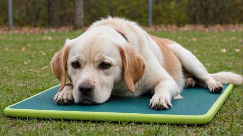 Les bienfaits du tapis de léchage pour chien