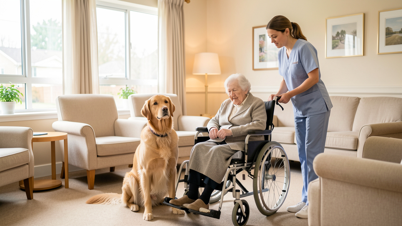 Quels animaux choisir pour la médiation animale auprès des seniors en EHPAD ?