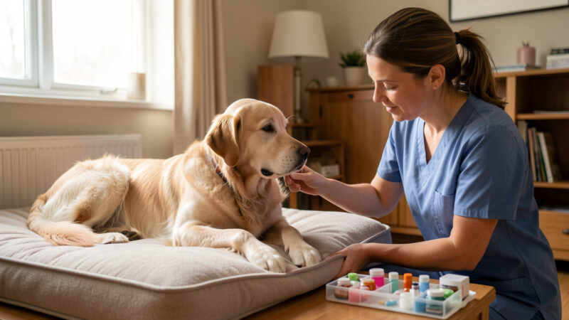 Faire garder un chien âgé sous traitement pendant trois jours : quelle solution choisir ?